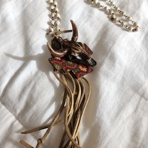 Western Skull Necklace